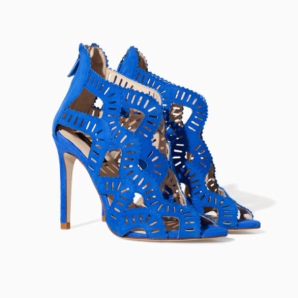 Zara Cage Heels
